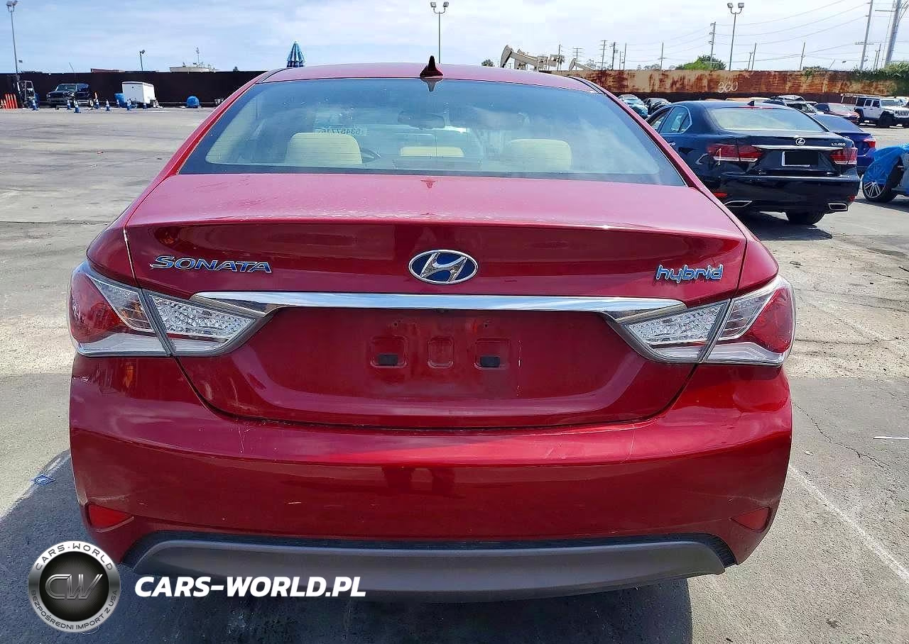 2015 Hyundai Sonata Hybrid Base VIN:KMHEC4A49FA125163 - 6