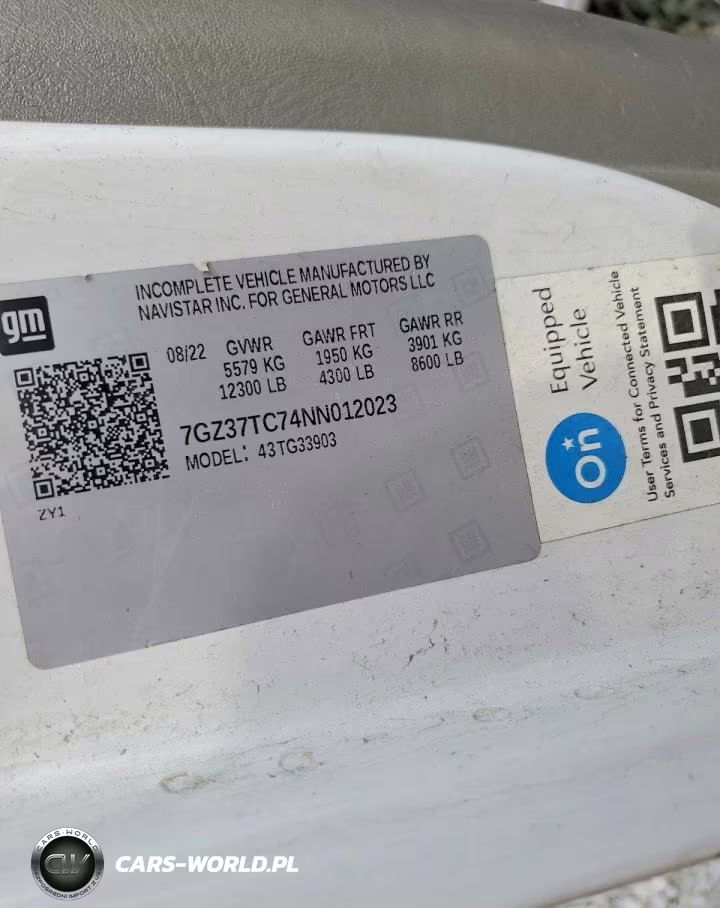 2022 GMC Savana Box Truck VIN:7GZ37TC74NN012023 - 10