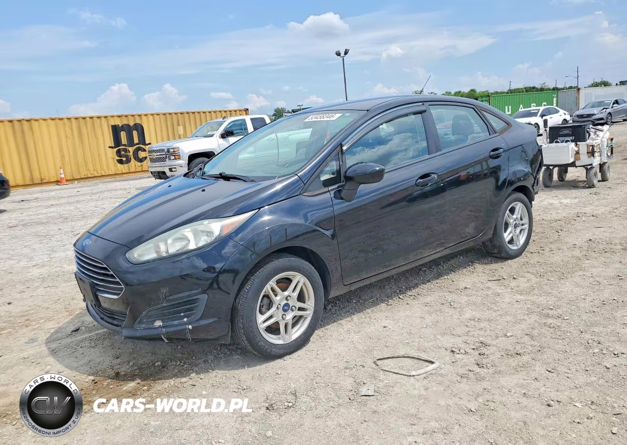 2018 Ford Fiesta Se VIN:3FADP4BJ5JM116423 - 1