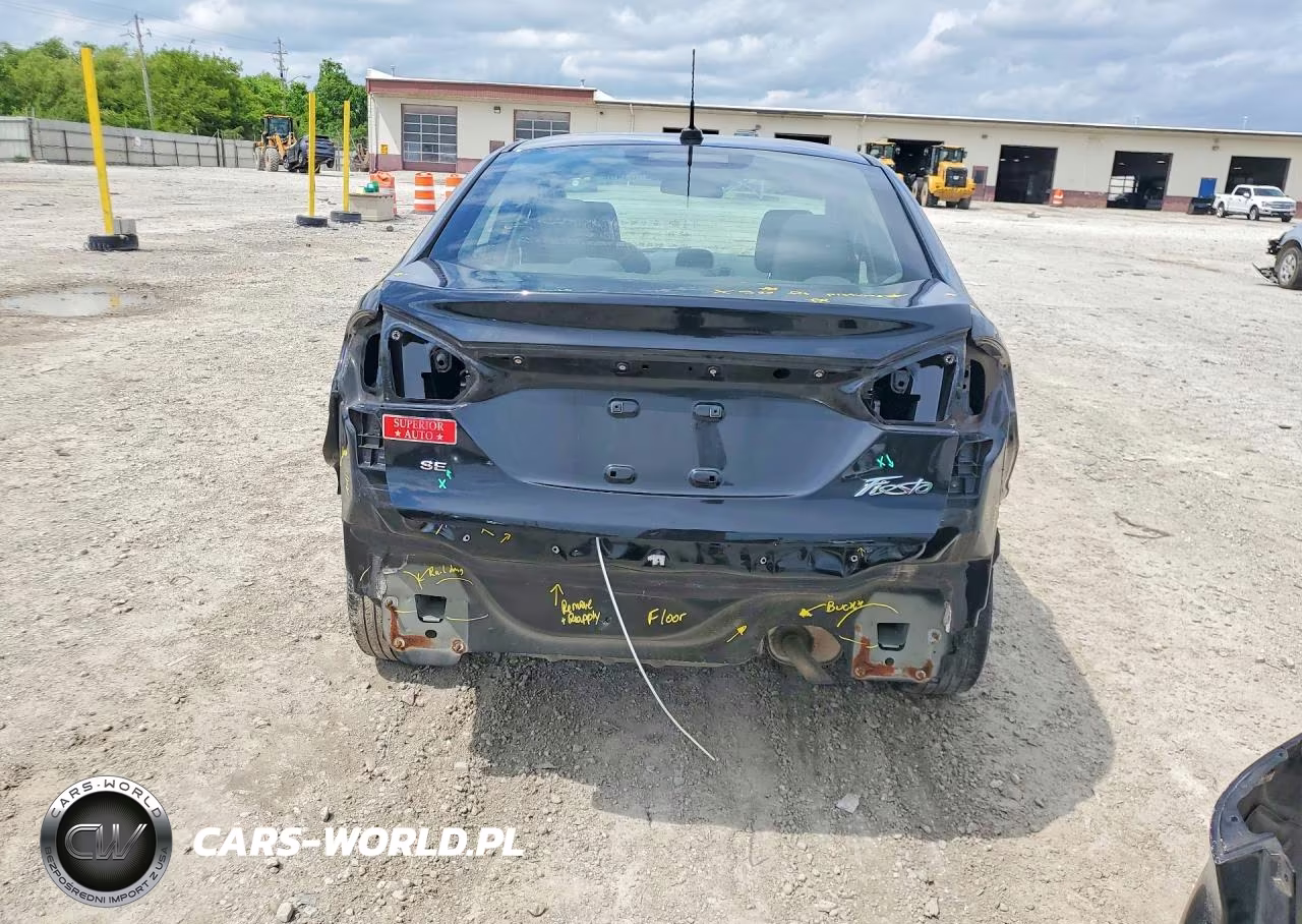 2018 Ford Fiesta Se VIN:3FADP4BJ5JM116423 - 6