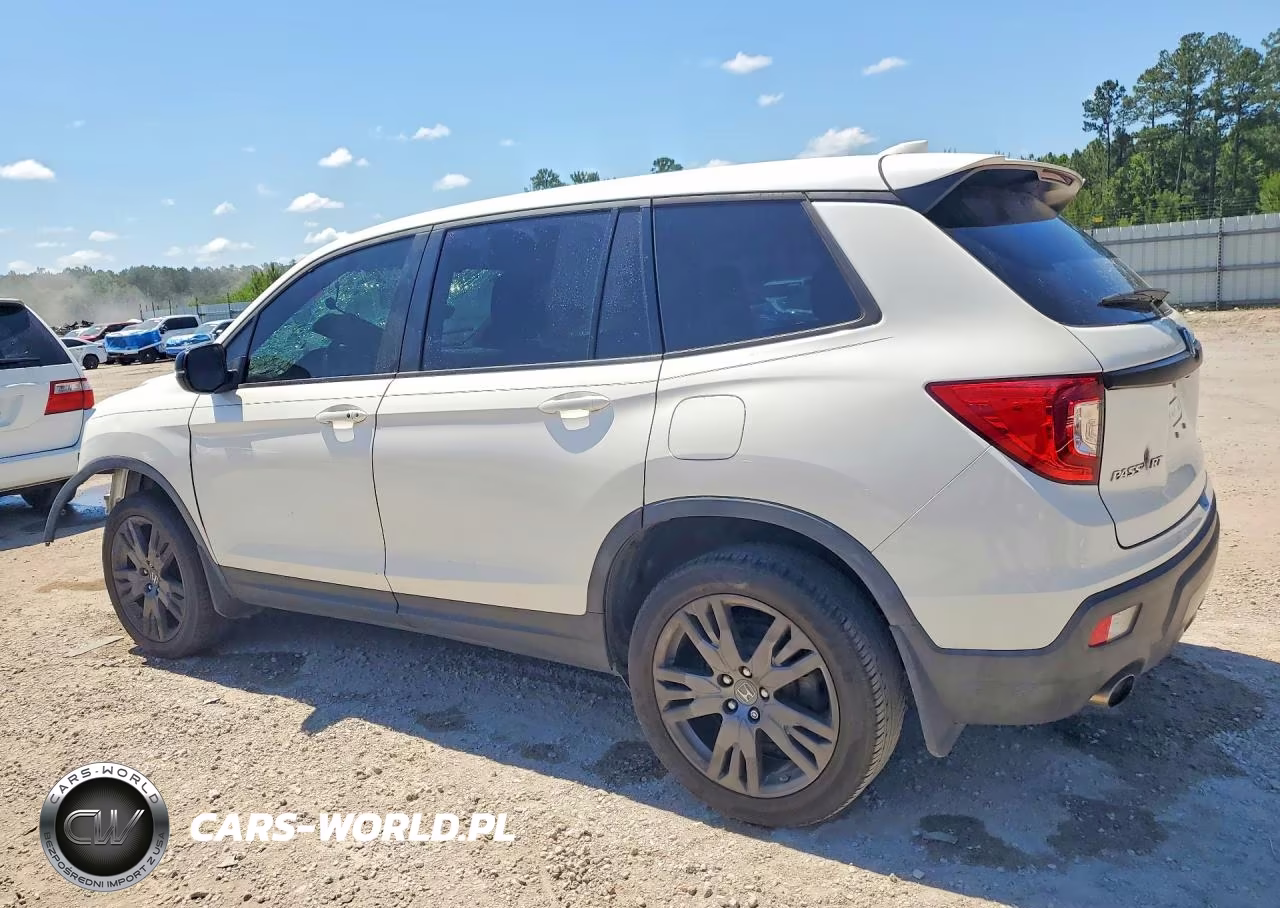2019 Honda Passport Exl VIN:5FNYF8H53KB012096 - 2