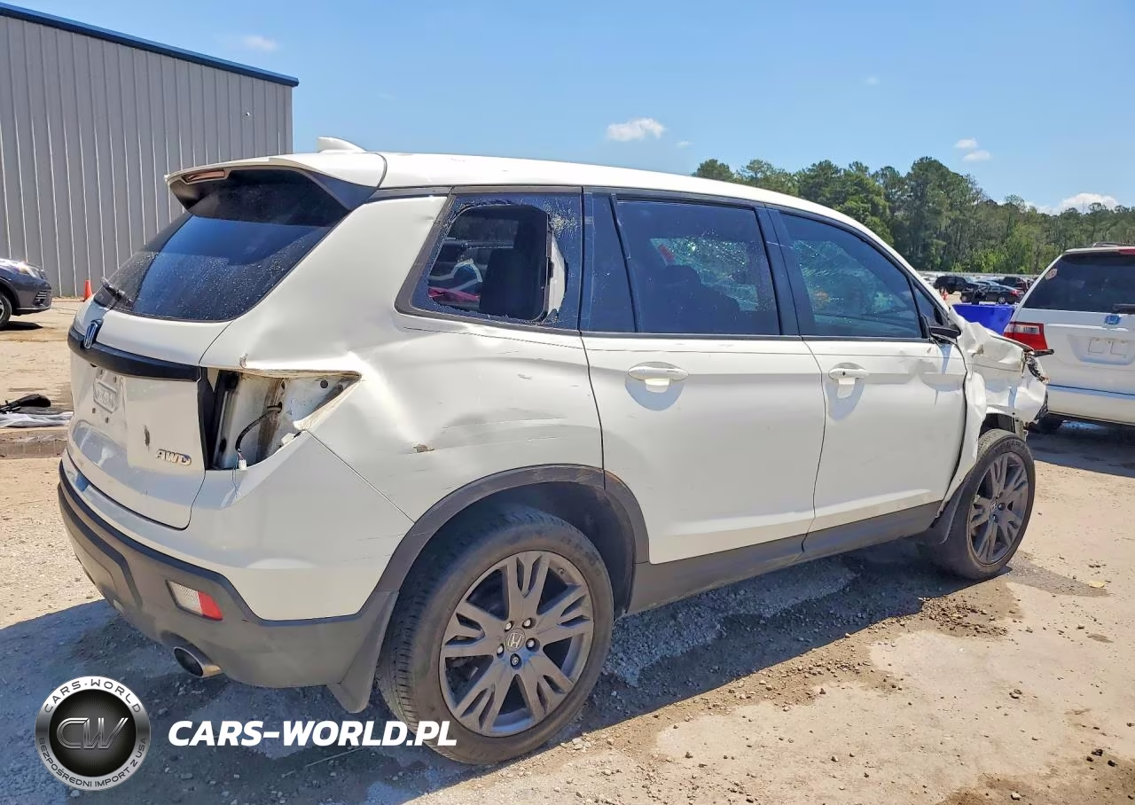 2019 Honda Passport Exl VIN:5FNYF8H53KB012096 - 3