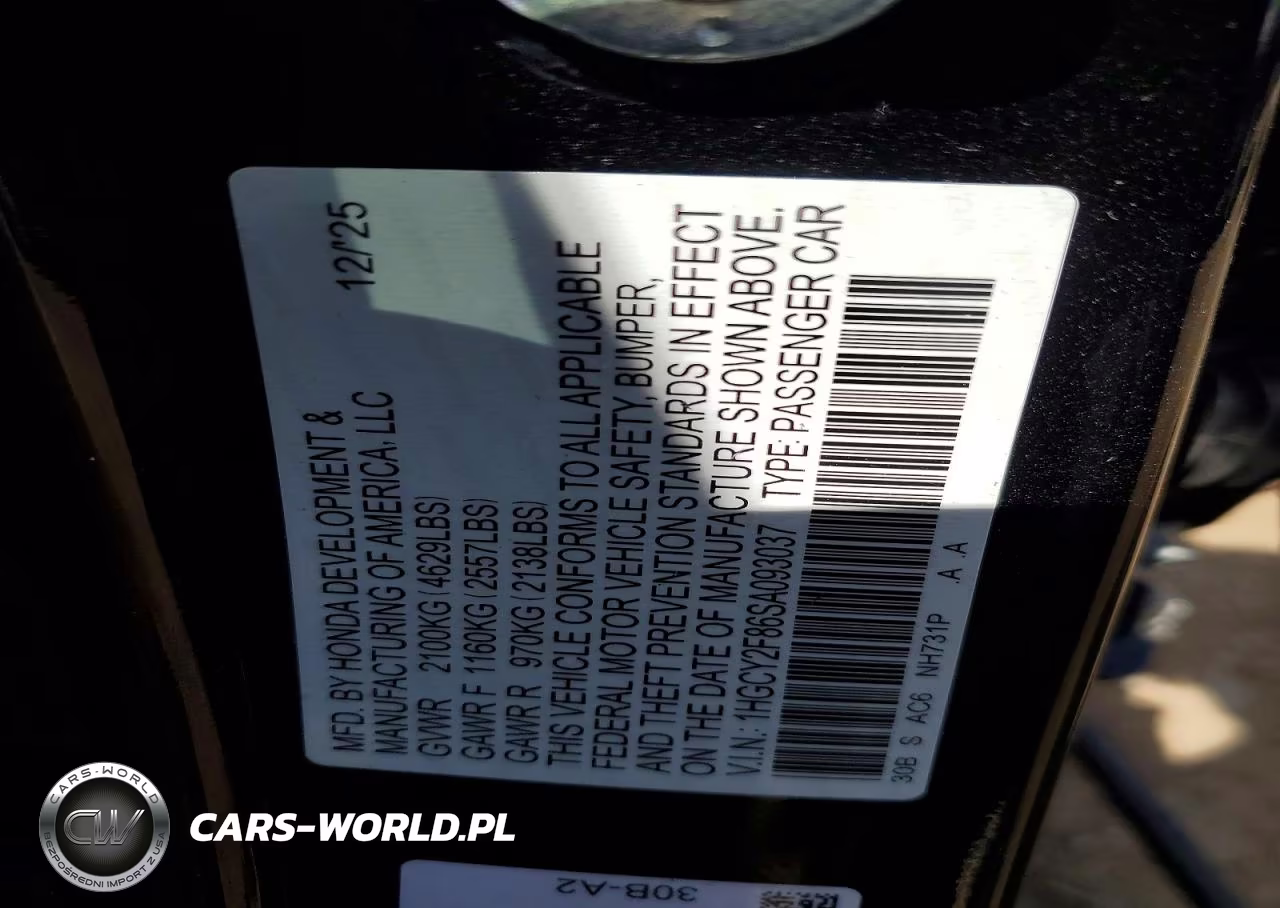 2025 Honda Accord Touring Hybrid VIN:1HGCY2F86SA093037 - 13