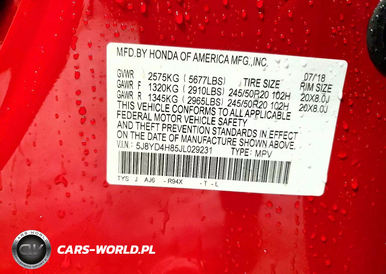 2018 Acura Mdx Advance VIN:5J8YD4H85JL029231 - 13