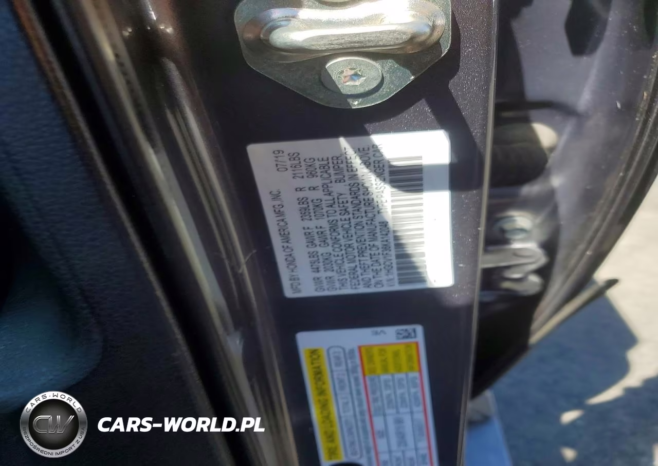 2019 Honda Accord Sport VIN:1HGCV1F36KA142048 - 12