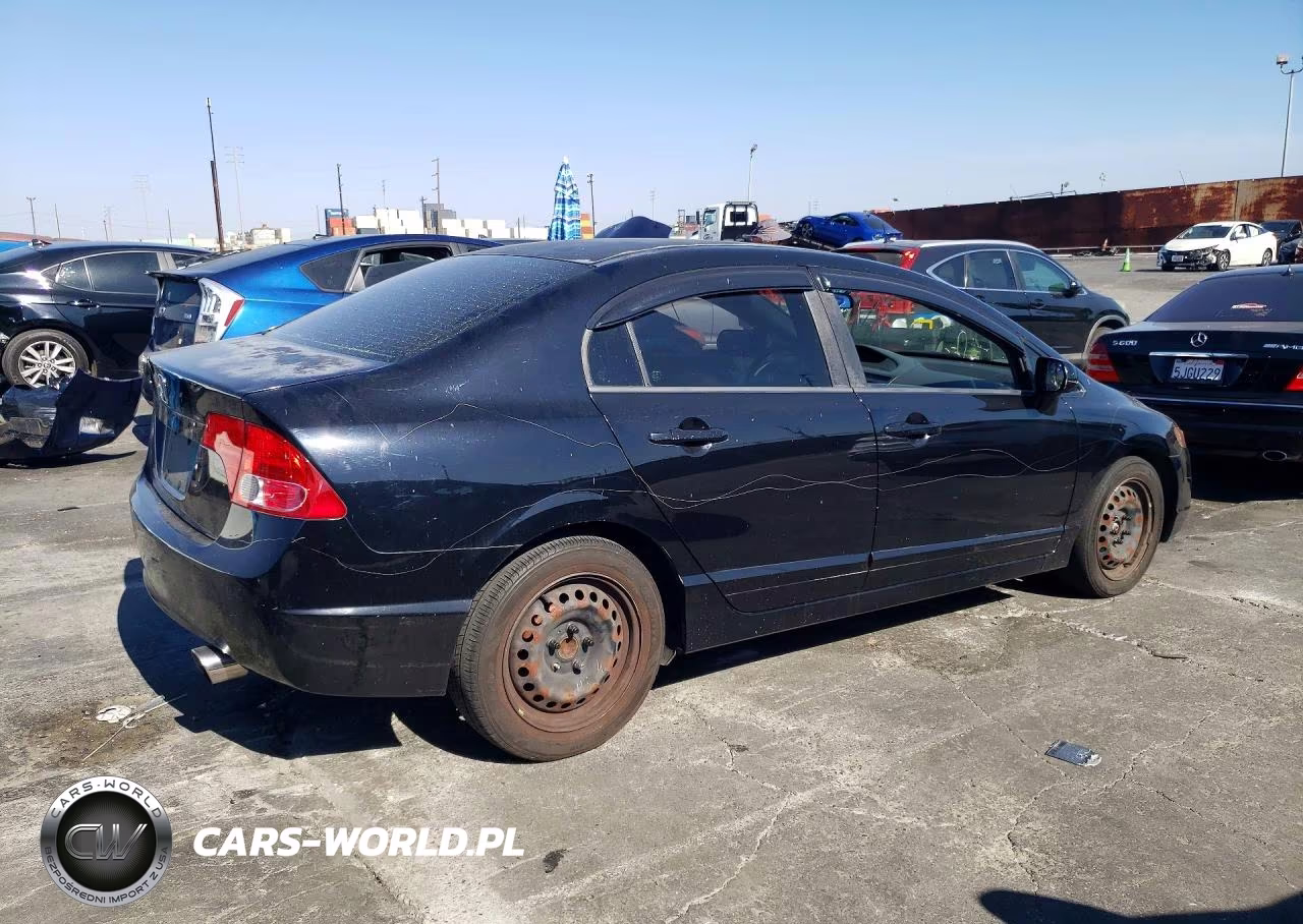 2007 Honda Civic Lx VIN:JHMFA16577S009727 - 4