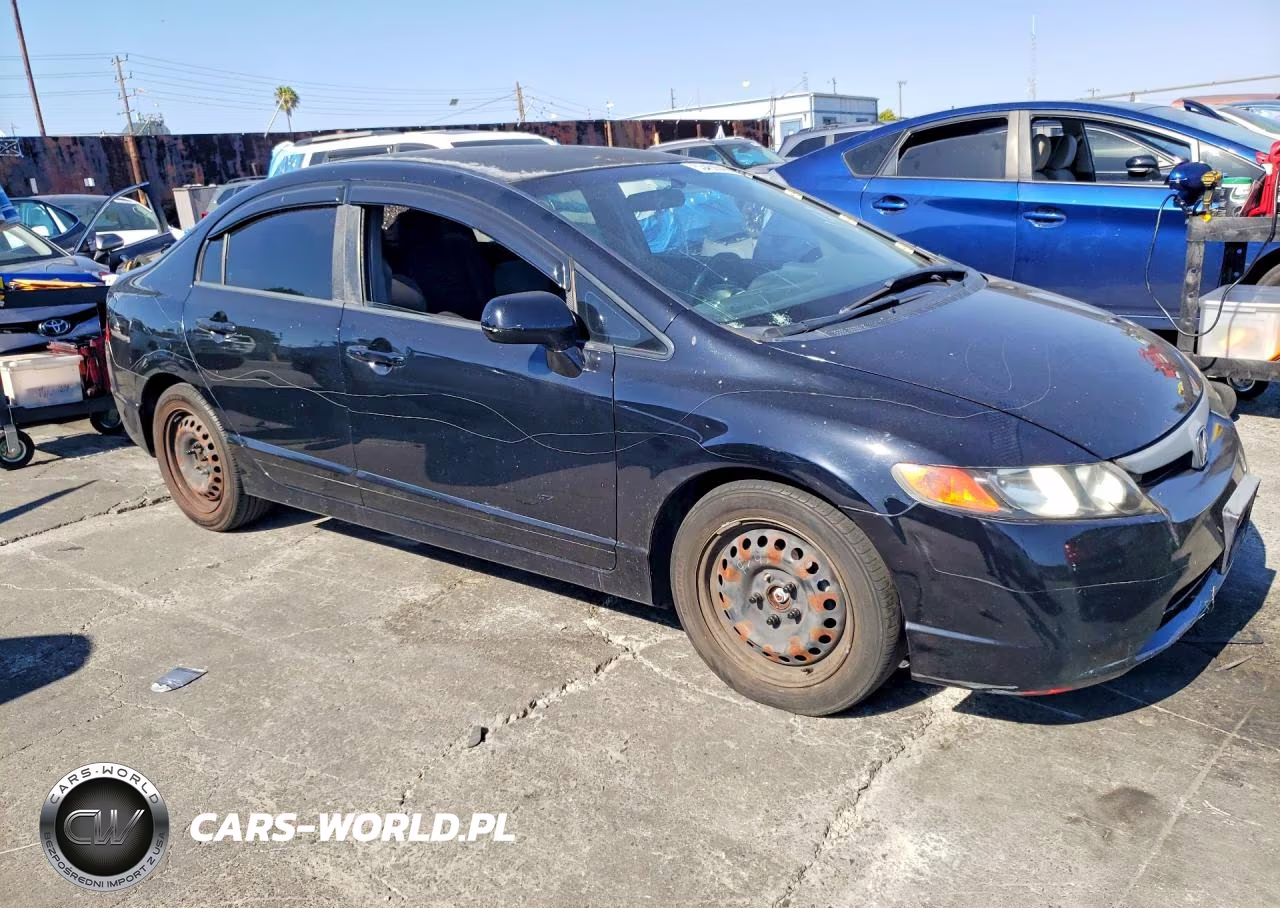 2007 Honda Civic Lx VIN:JHMFA16577S009727 - 6
