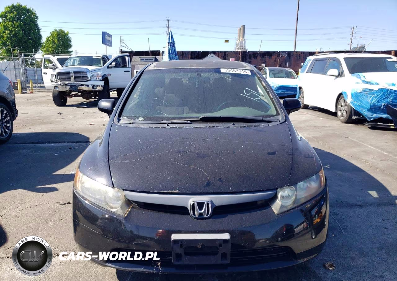 2007 Honda Civic Lx VIN:JHMFA16577S009727 - 7