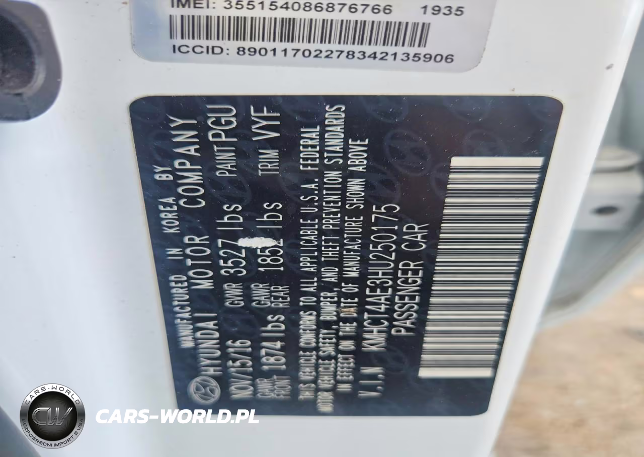 2017 Hyundai Accent Se VIN:KMHCT4AE3HU250175 - 12