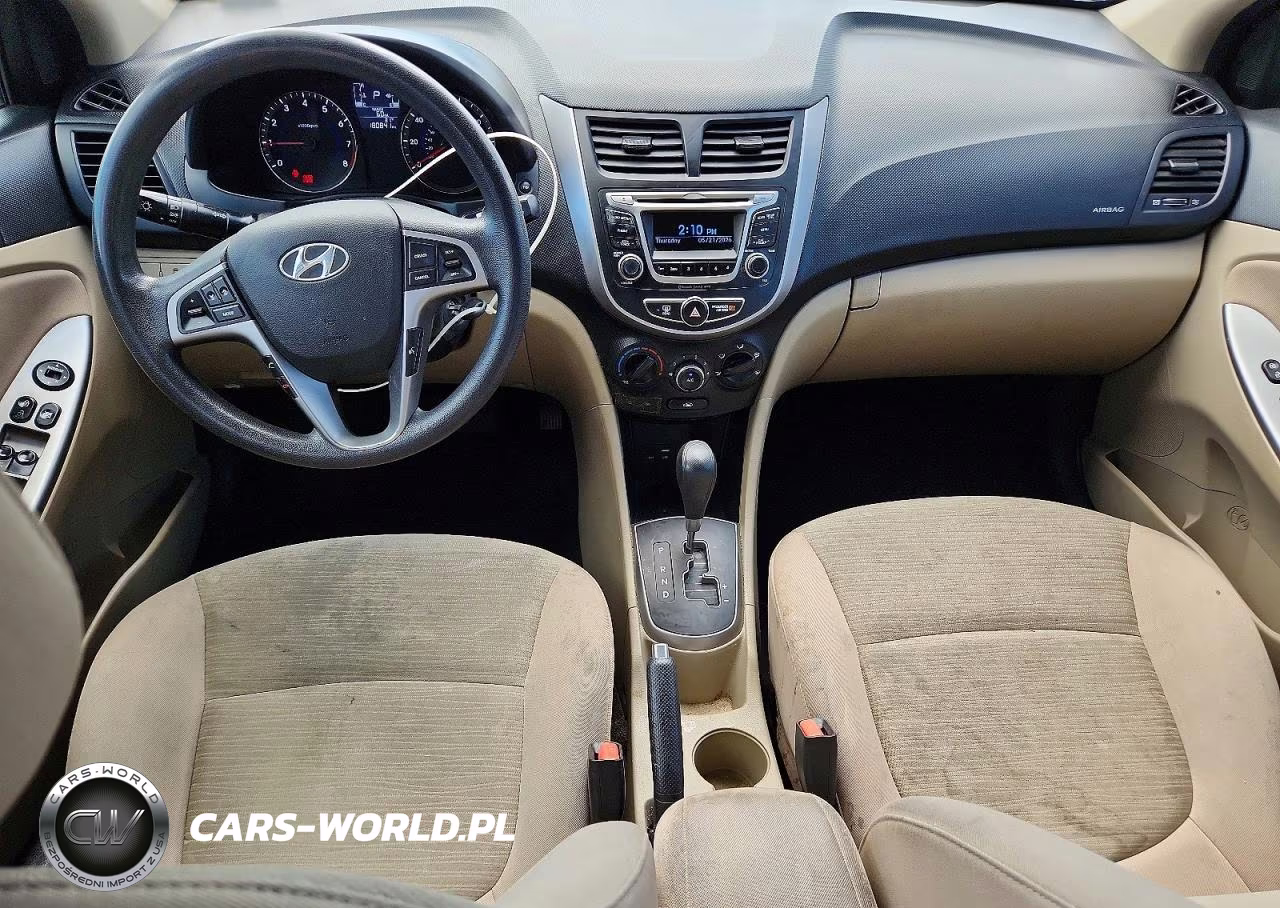 2017 Hyundai Accent Se VIN:KMHCT4AE3HU250175 - 8