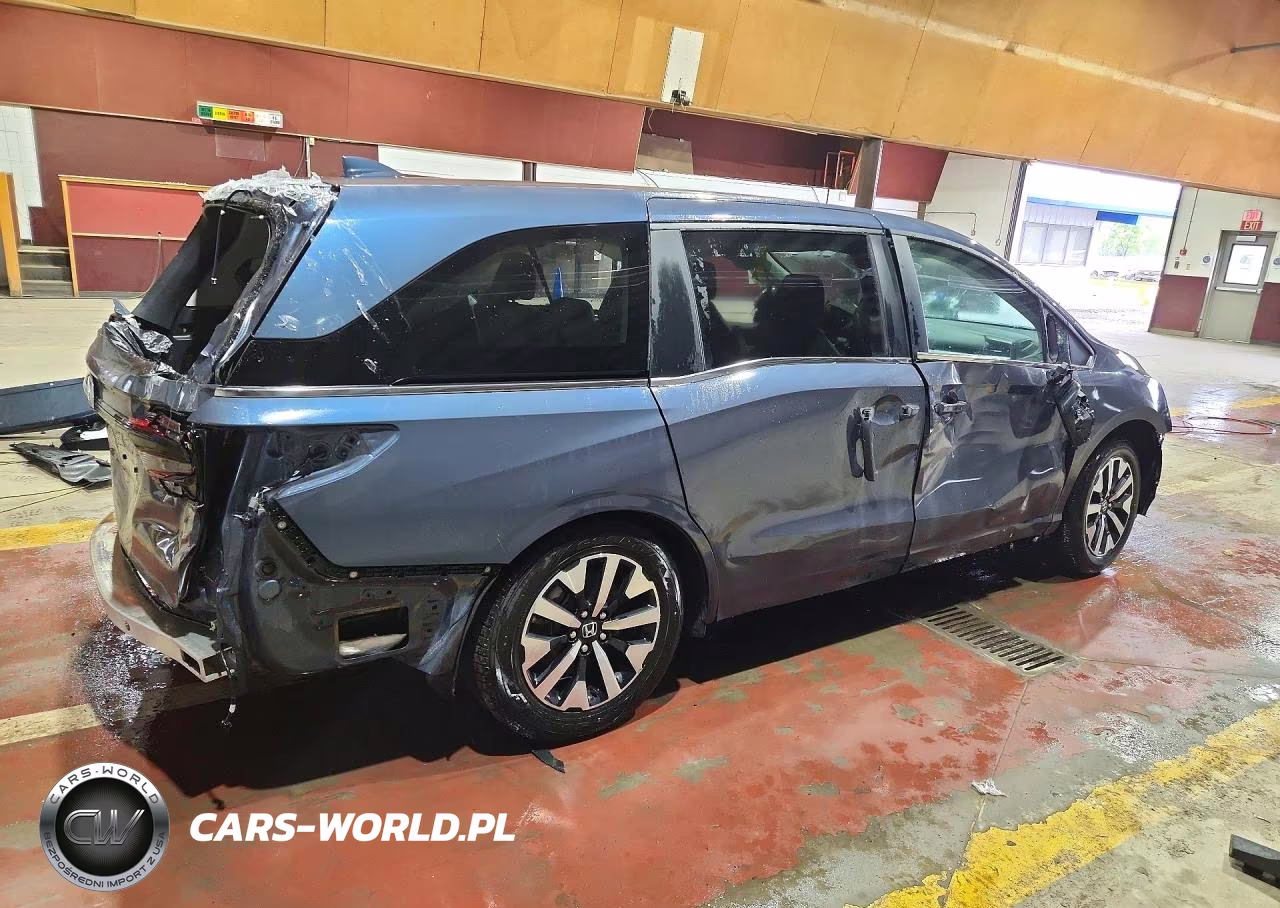 2025 Honda Odyssey Exl VIN:5FNRL6H69SB057957 - 3