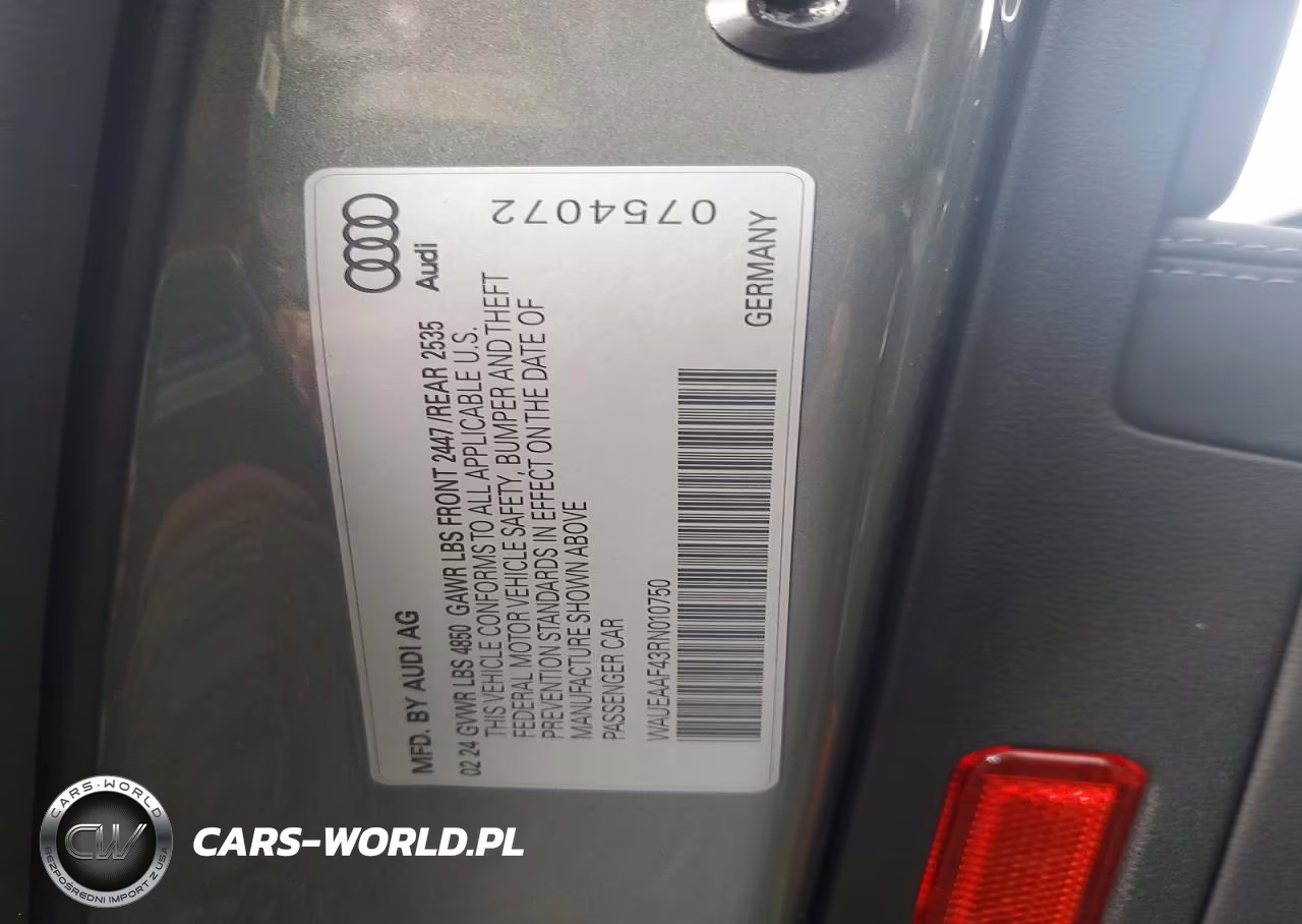 2024 Audi A4 Premium Plus 45 VIN:WAUEAAF43RN010750 - 13