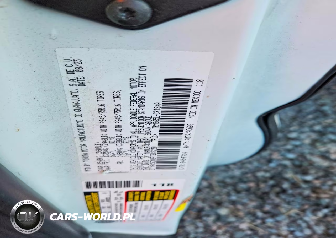 2023 Toyota Tacoma Sr VIN:3TYRX5GN8PT087238 - 12