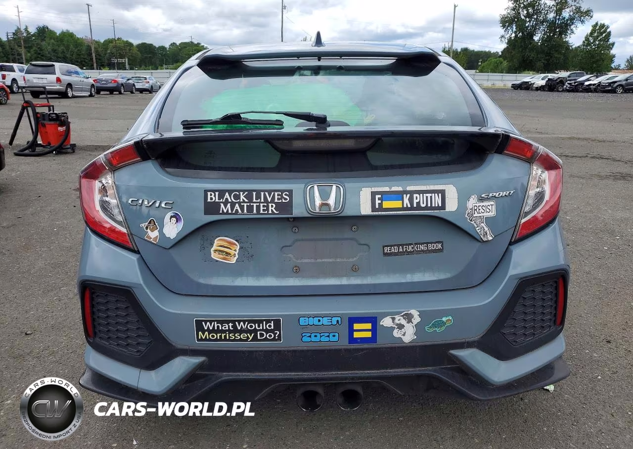 2018 Honda Civic Sport VIN:SHHFK7H42JU401989 - 6