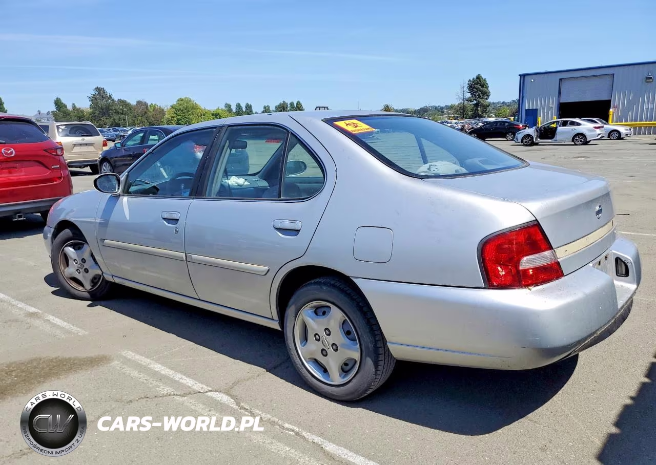 2000 Nissan Altima Xe VIN:1N4DL01D7YC241936 - 2
