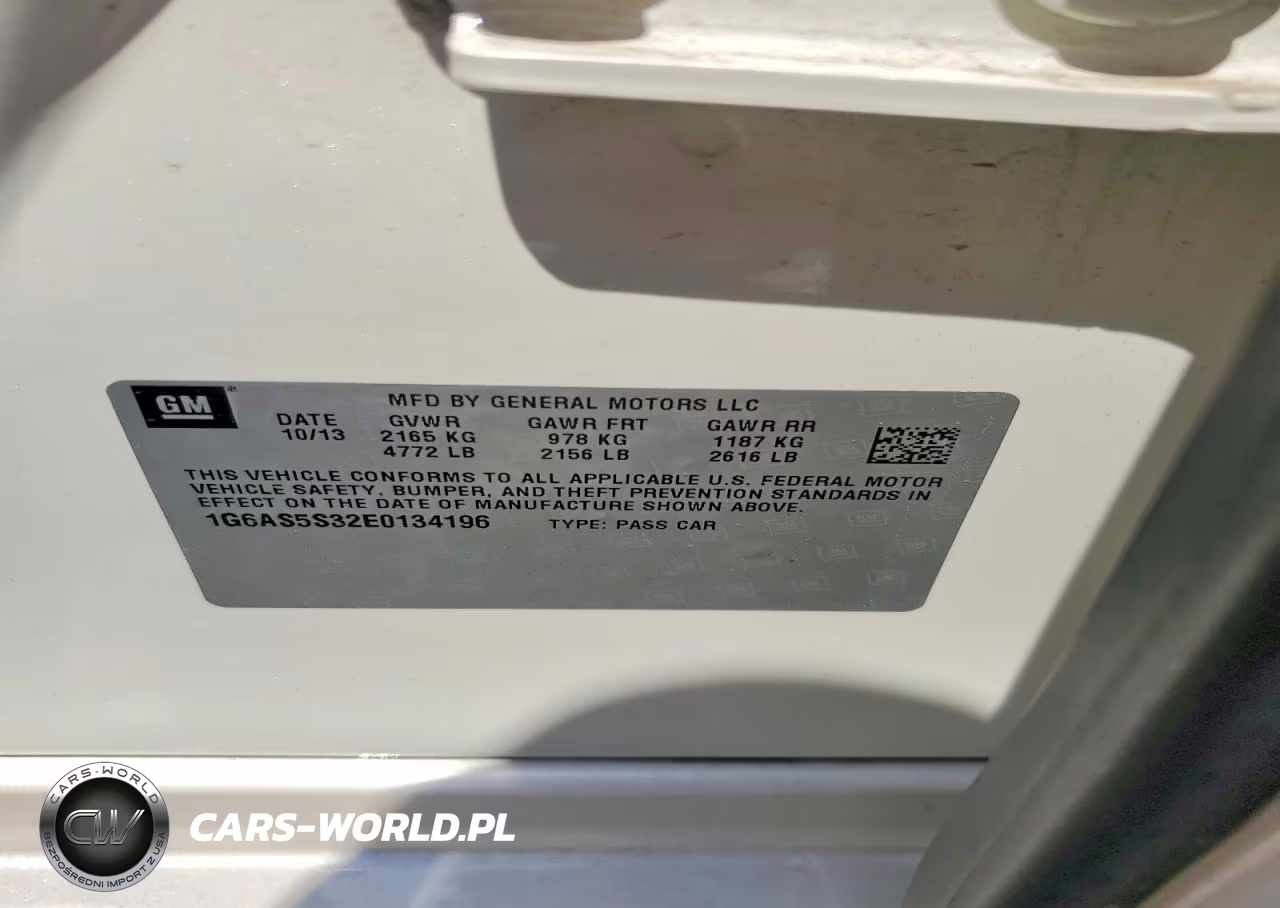 2014 Cadillac Cts Performance Collection VIN:1G6AS5S32E0134196 - 13