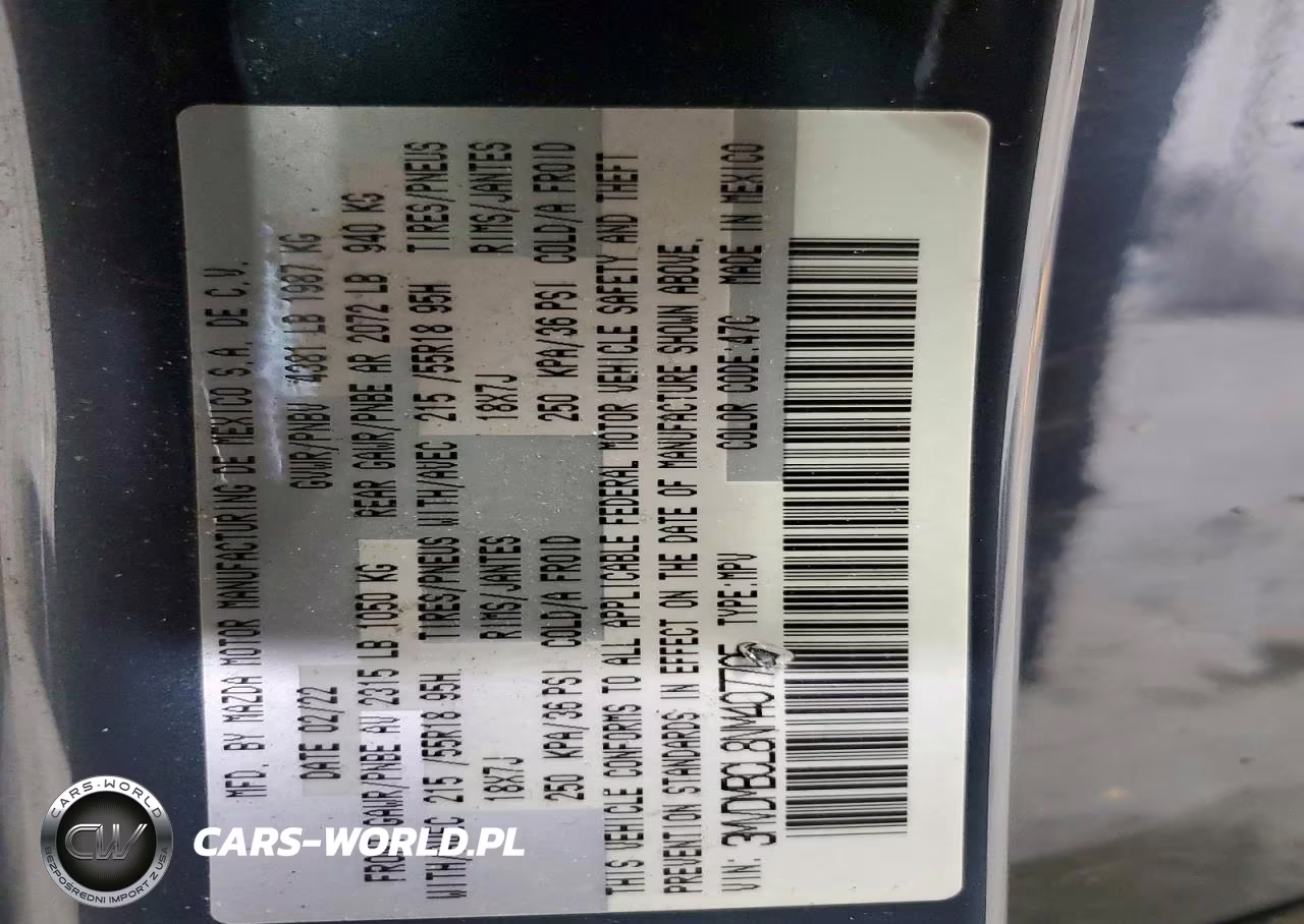 2022 Mazda Cx-30 Preferred VIN:3MVDMBCL8NM407705 - 13