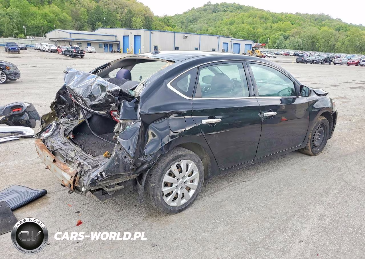 2017 Nissan Sentra Sv VIN:3N1AB7AP8HL642597 - 3