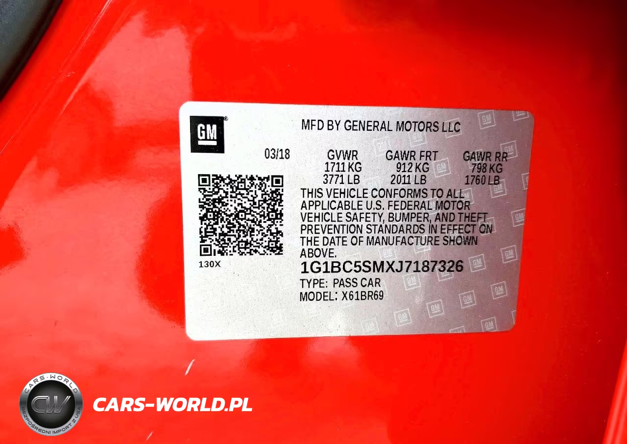 2018 Chevrolet Cruze Ls VIN:1G1BC5SMXJ7187326 - 12