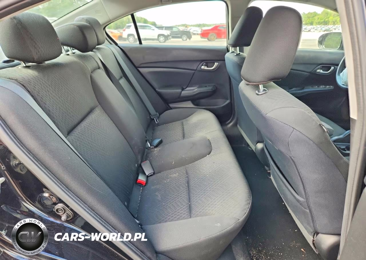 2014 Honda Civic Lx VIN:19XFB2F54EE036338 - 10