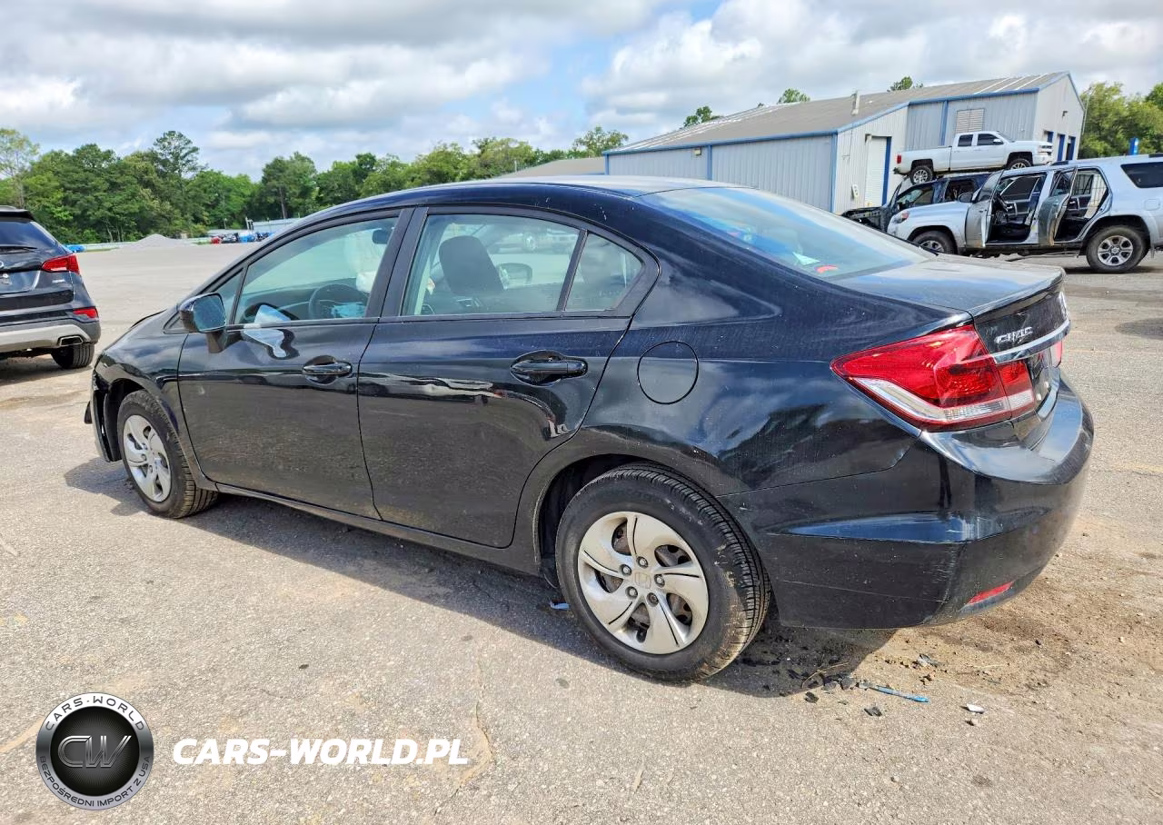2014 Honda Civic Lx VIN:19XFB2F54EE036338 - 2
