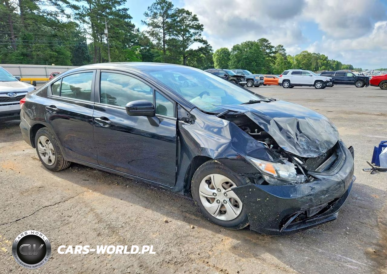 2014 Honda Civic Lx VIN:19XFB2F54EE036338 - 4