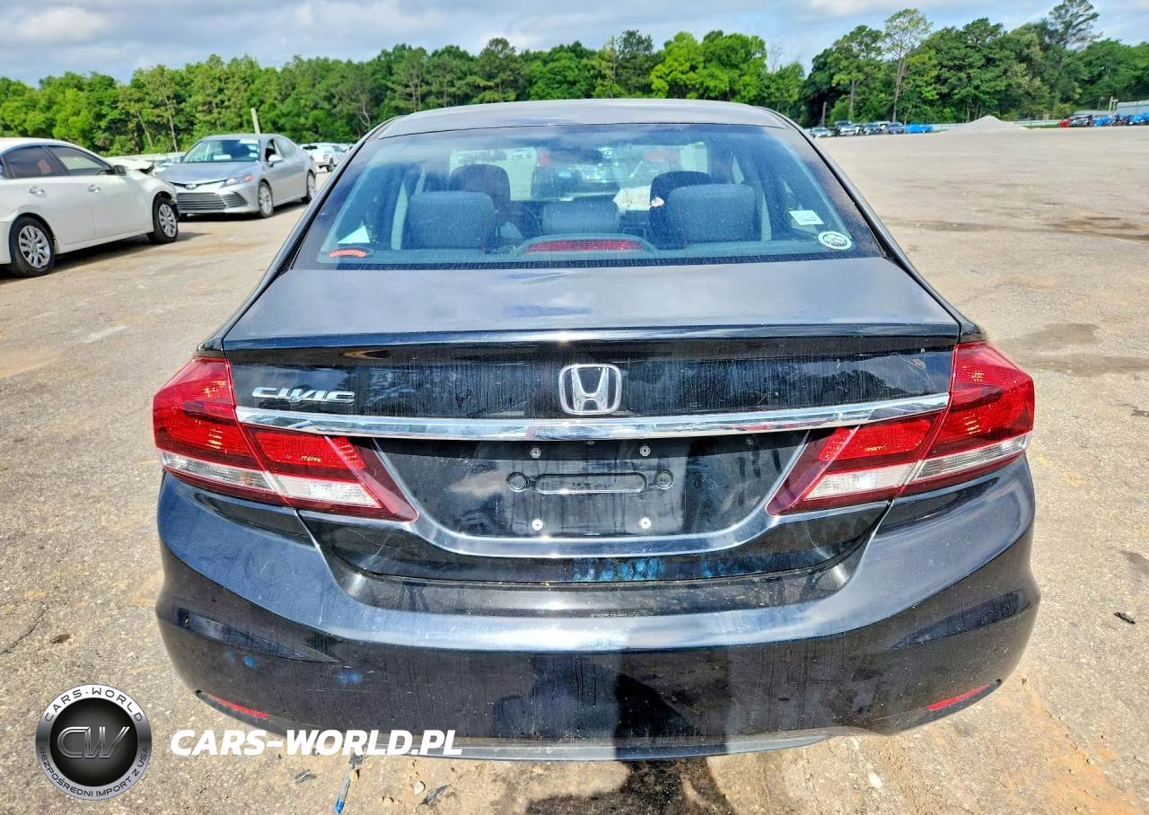 2014 Honda Civic Lx VIN:19XFB2F54EE036338 - 6