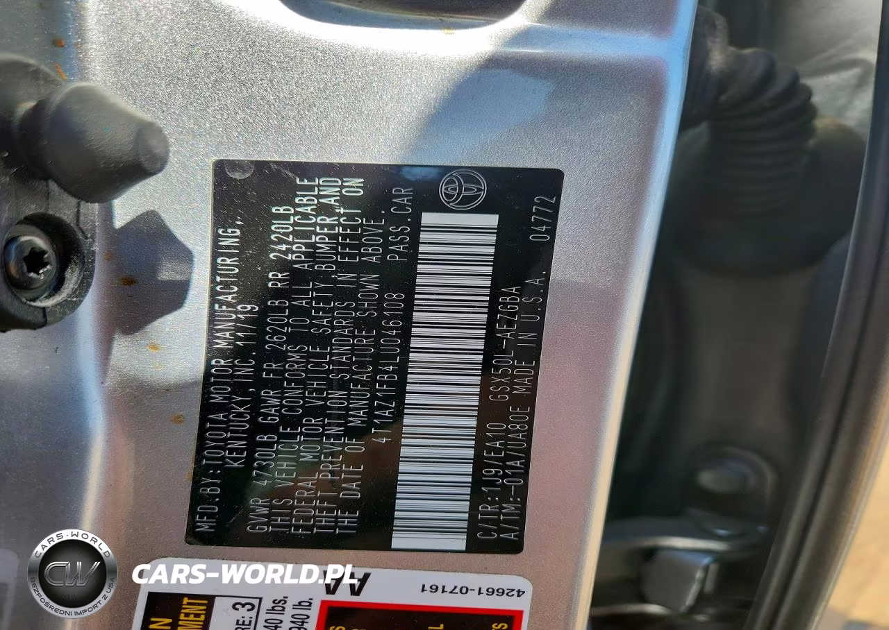 2020 Toyota Avalon Xle VIN:4T1AZ1FB4LU046108 - 13