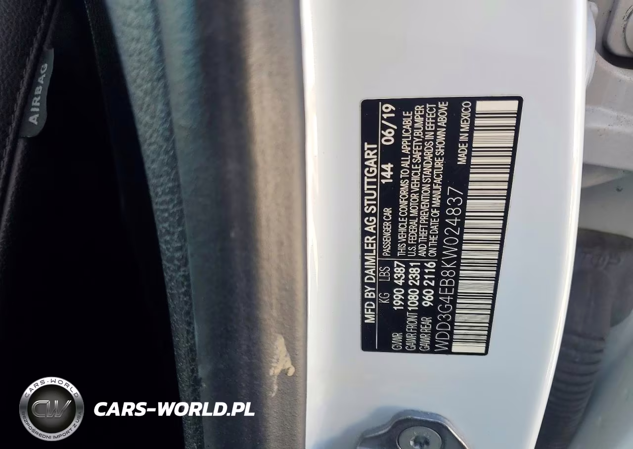 2019 Mercedes-Benz A 220 VIN:WDD3G4EB8KW024837 - 13
