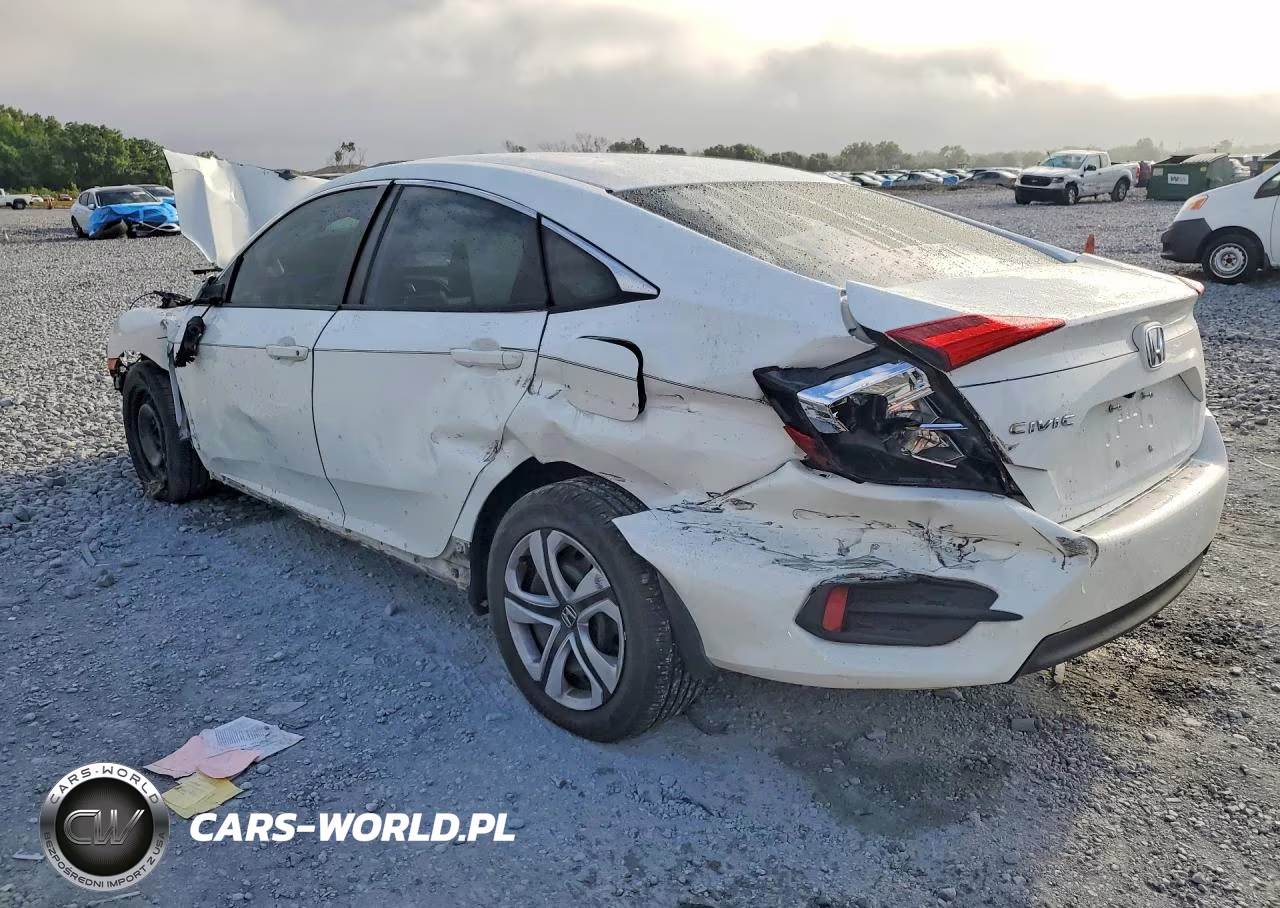 2016 Honda Civic Lx VIN:19XFC2F55GE015403 - 2