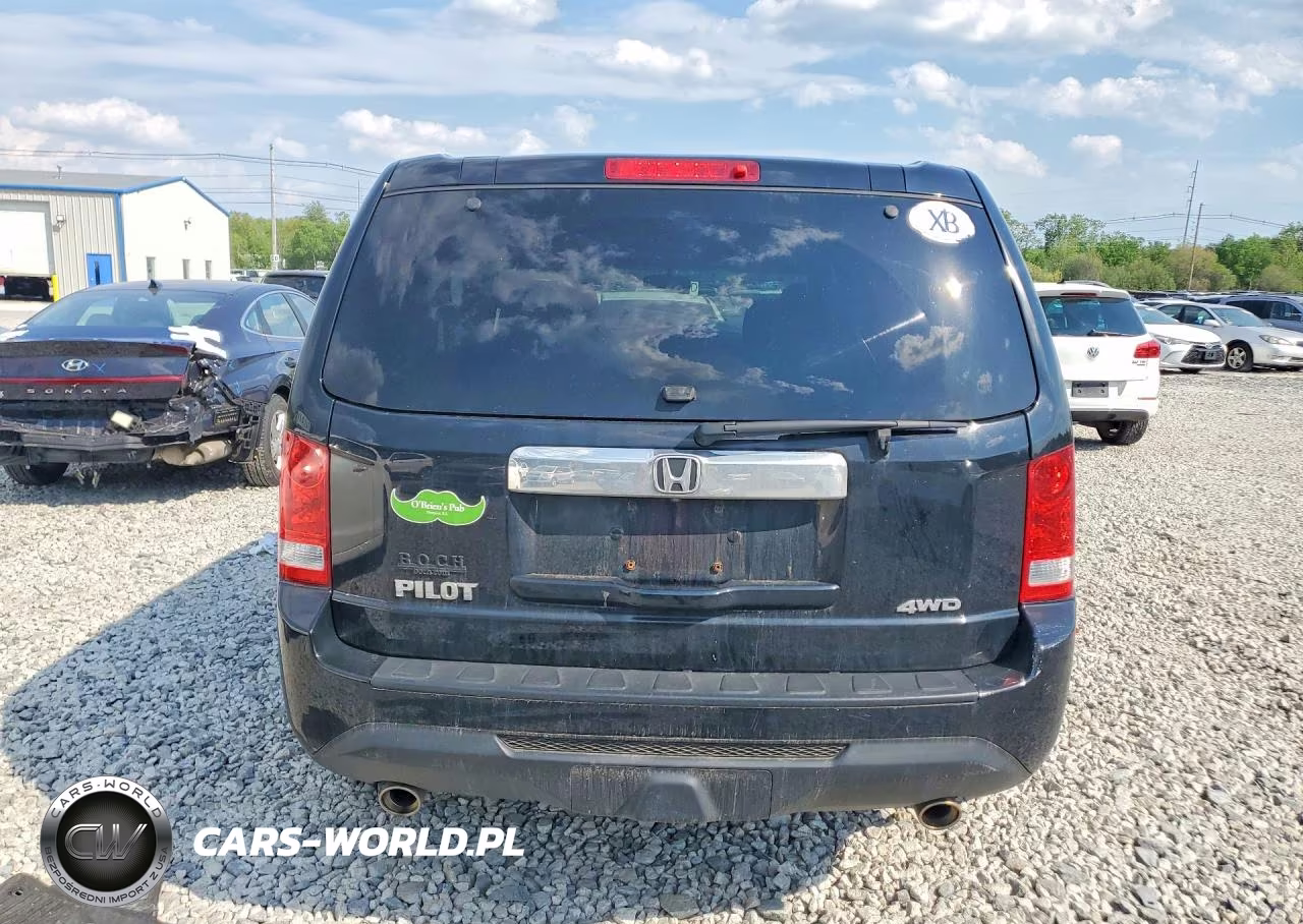 2014 Honda Pilot Ex VIN:5FNYF4H47EB002515 - 6