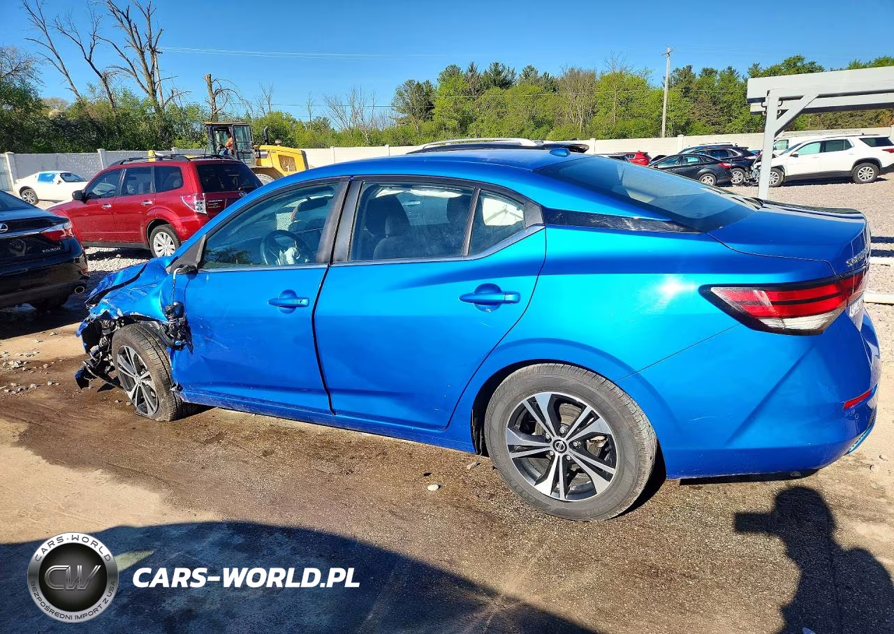 2021 Nissan Sentra Sv VIN:3N1AB8CV6MY247168 - 2
