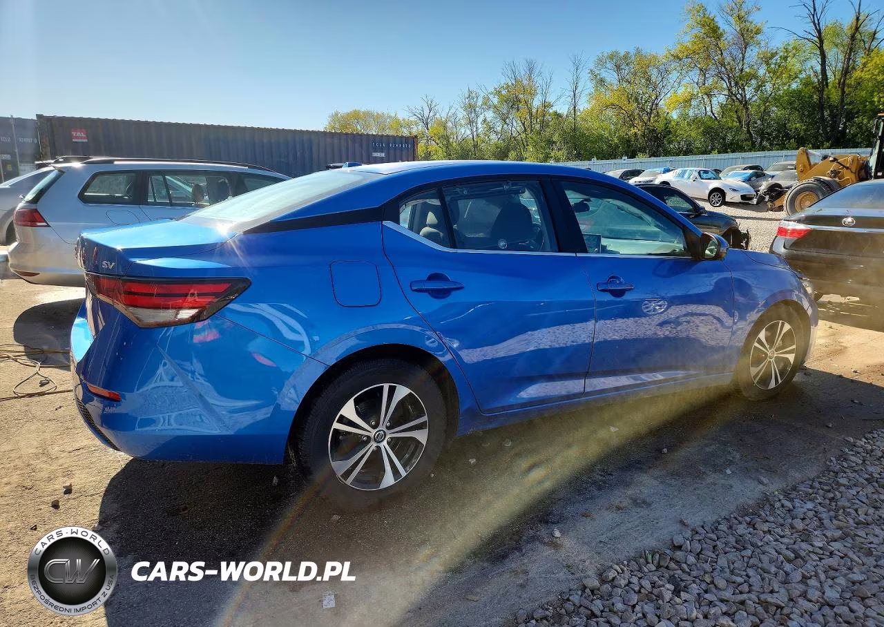 2021 Nissan Sentra Sv VIN:3N1AB8CV6MY247168 - 3