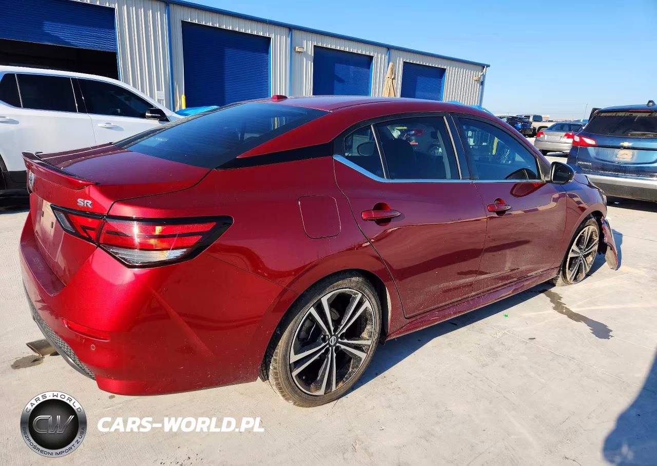 2022 Nissan Sentra Sr VIN:3N1AB8DV9NY255572 - 3