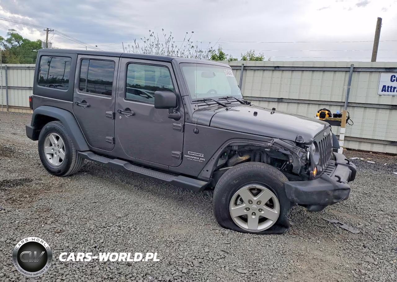 2016 Jeep Wrangler Unlimited Sport VIN:1C4BJWDG8GL305075 - 4