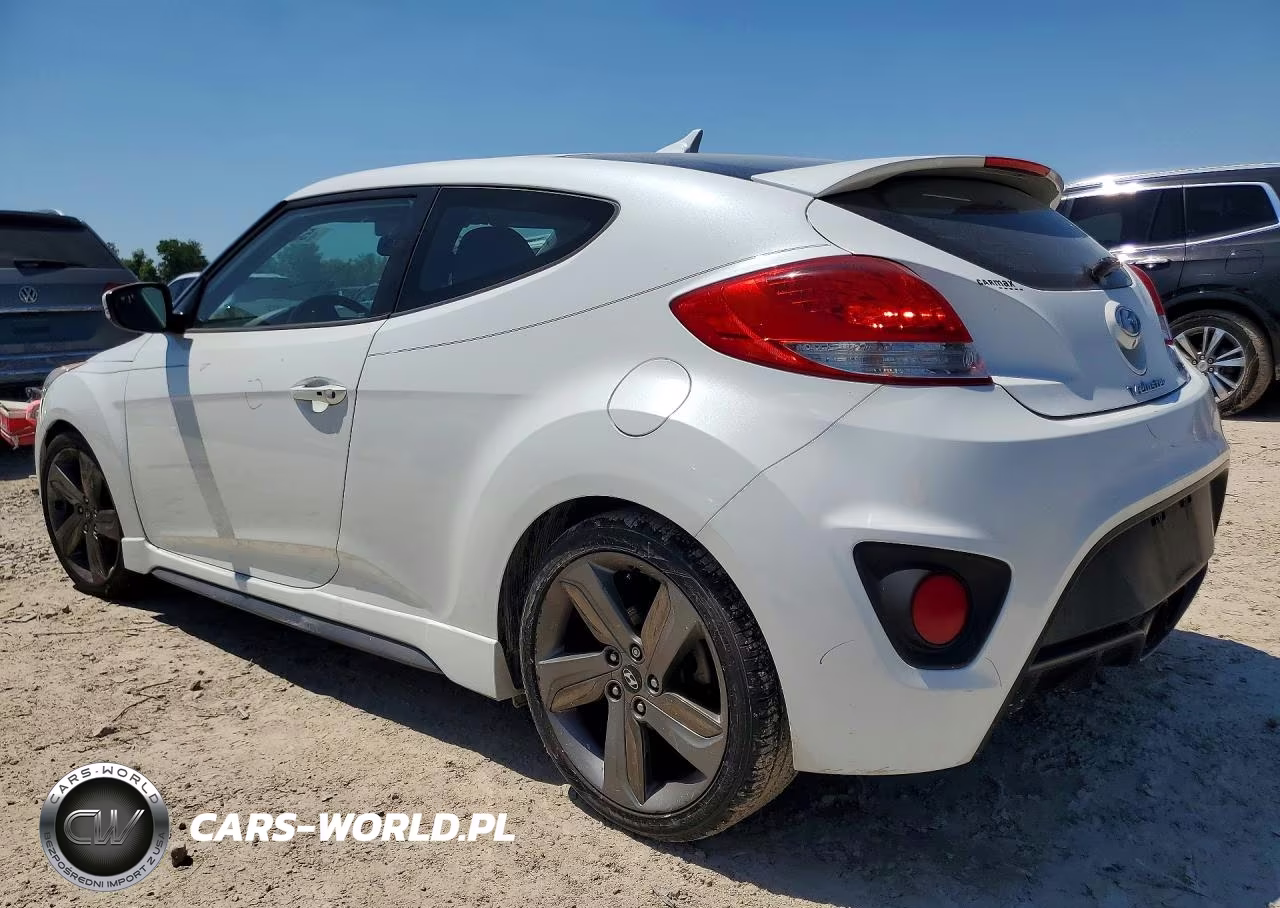 2015 Hyundai Veloster Turbo VIN:KMHTC6AEXFU237593 - 2