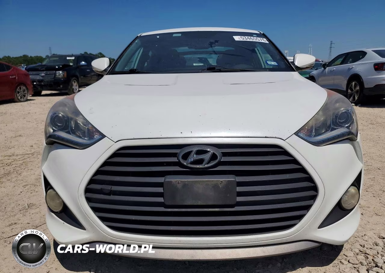 2015 Hyundai Veloster Turbo VIN:KMHTC6AEXFU237593 - 5