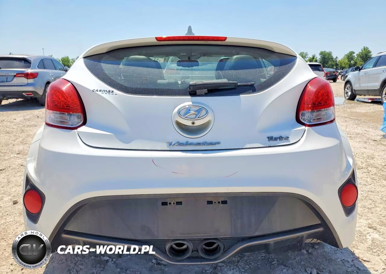 2015 Hyundai Veloster Turbo VIN:KMHTC6AEXFU237593 - 6