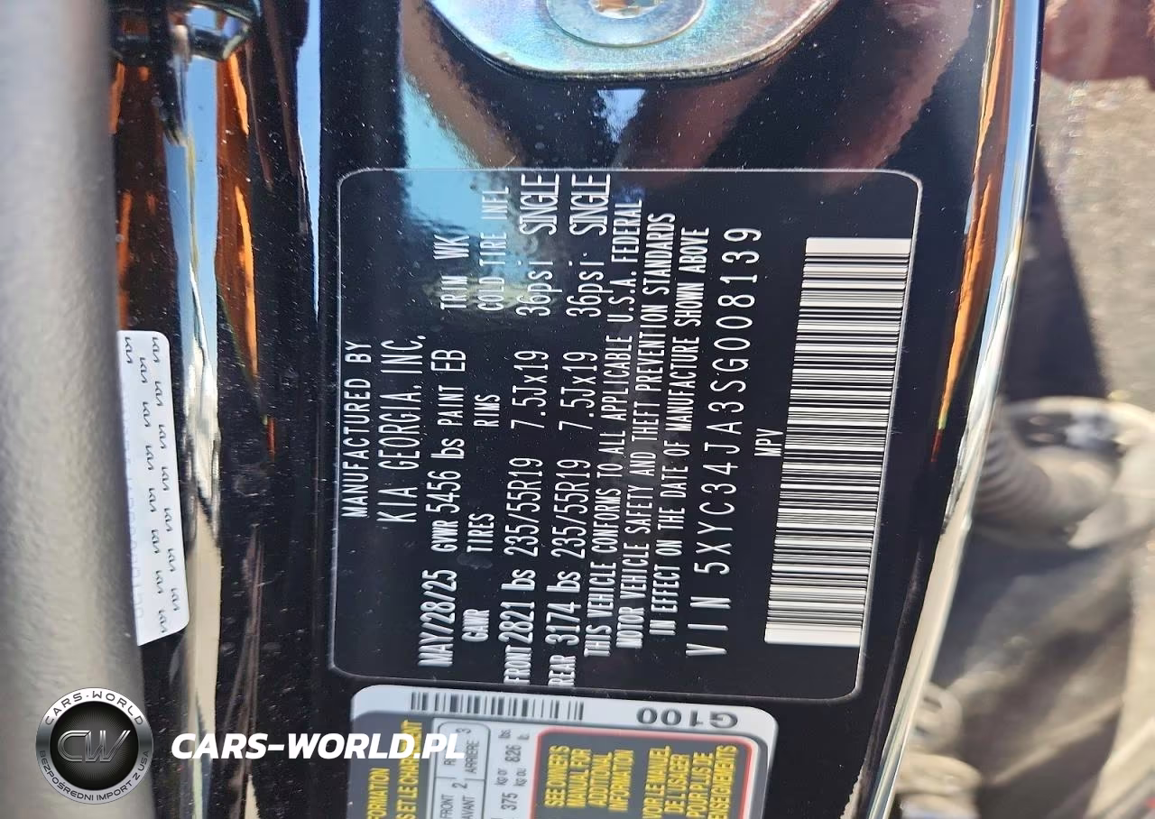 2025 Kia Ev6 Light Long Range VIN:5XYC34JA3SG008139 - 12