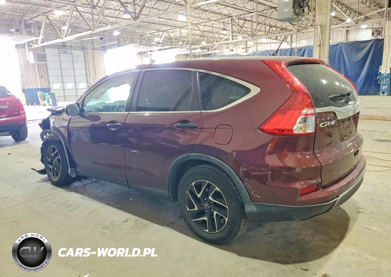 2016 Honda Cr-V Se VIN:5J6RM4H4XGL043306 - 2