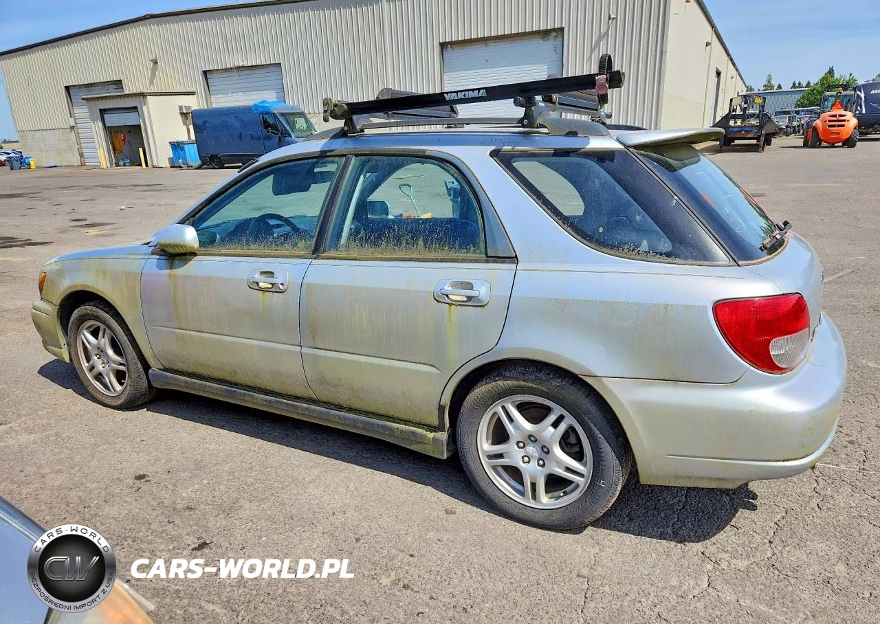 2003 Subaru Impreza Wrx VIN:JF1GG29683G807137 - 2
