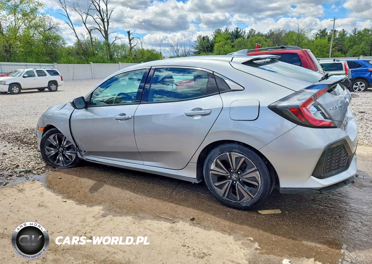2018 Honda Civic Ex VIN:SHHFK7H51JU232086 - 2
