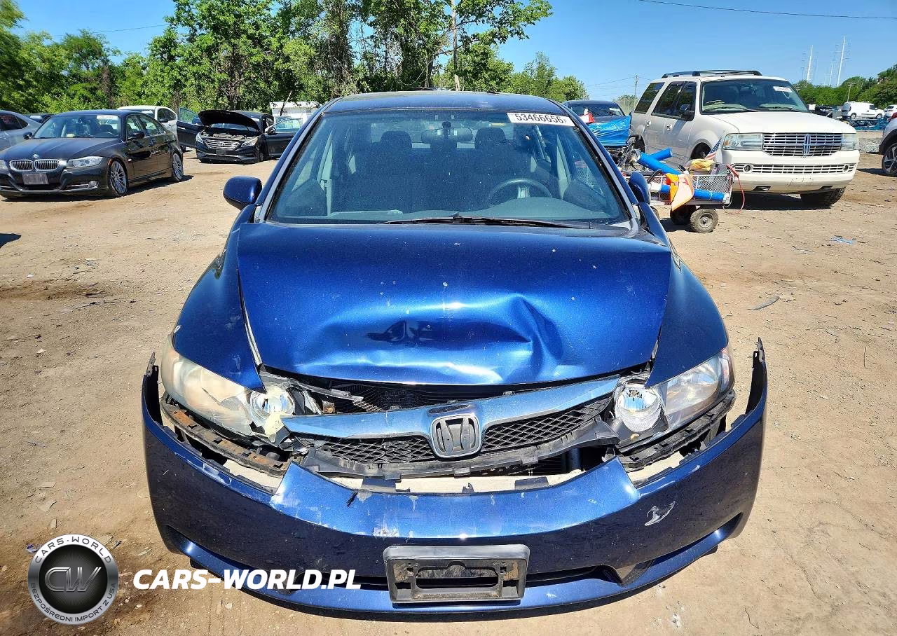 2011 Honda Civic Lx VIN:2HGFA1F55BH500137 - 5