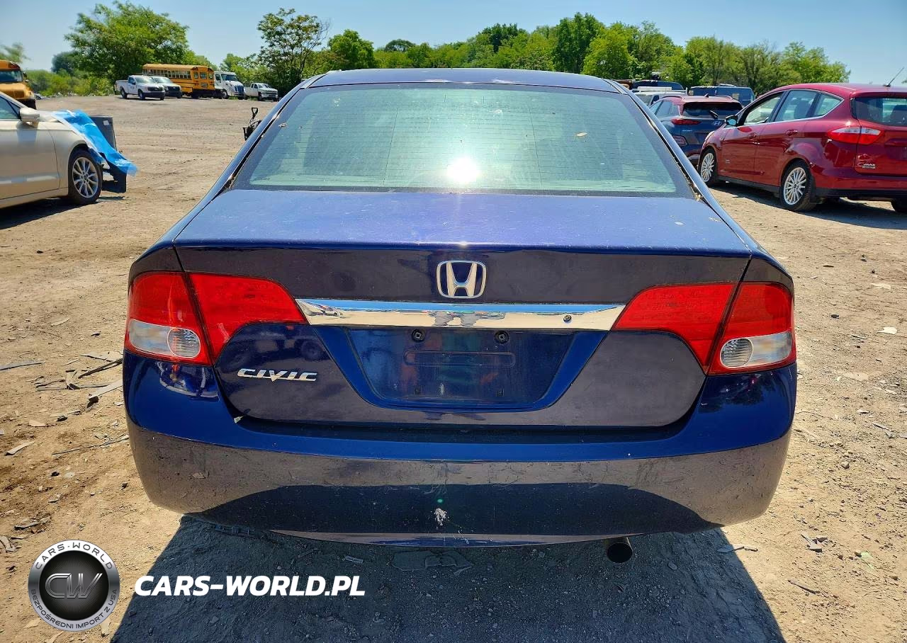 2011 Honda Civic Lx VIN:2HGFA1F55BH500137 - 6