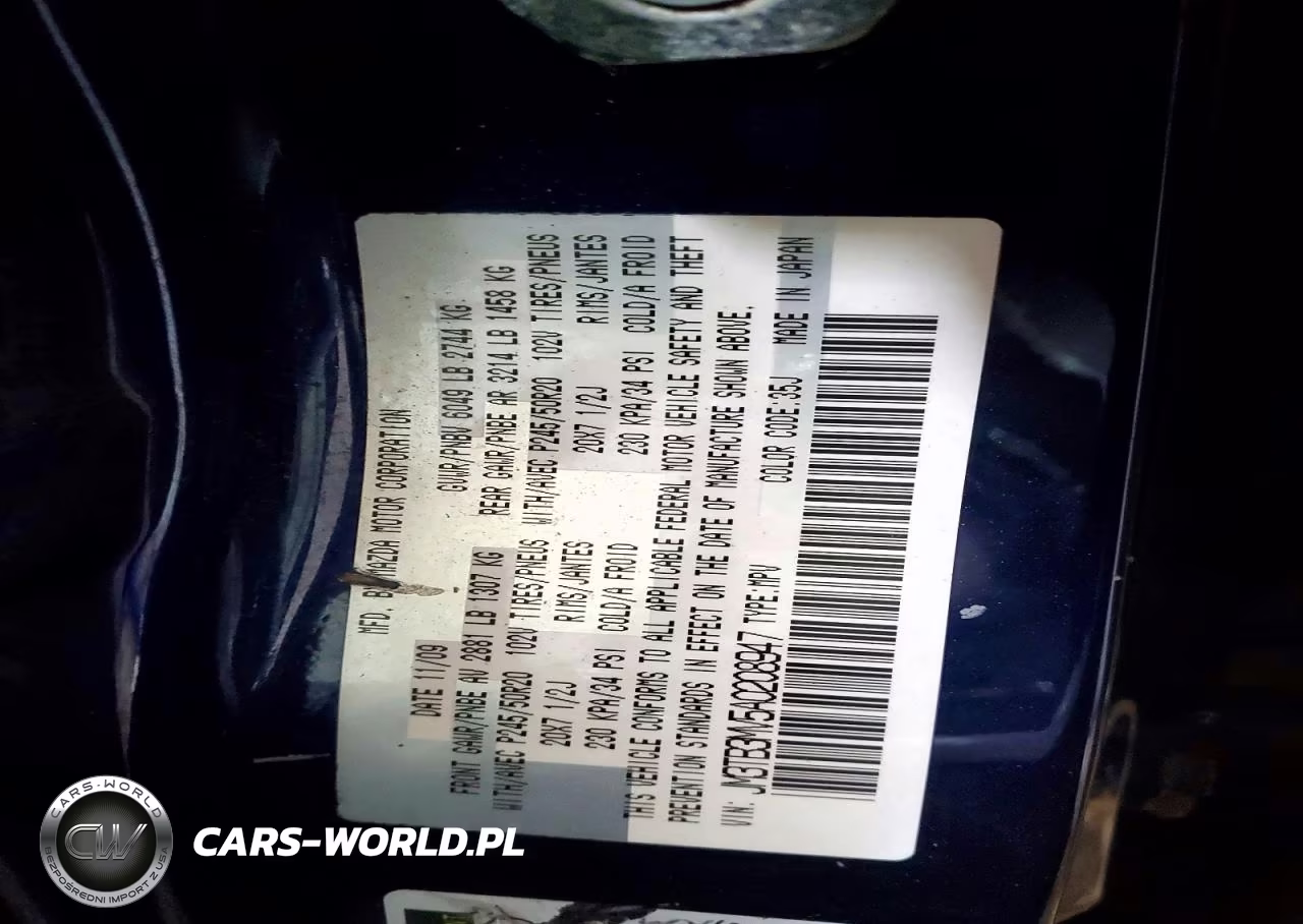 2010 Mazda Cx-9 VIN:JM3TB3MV5A0208947 - 14
