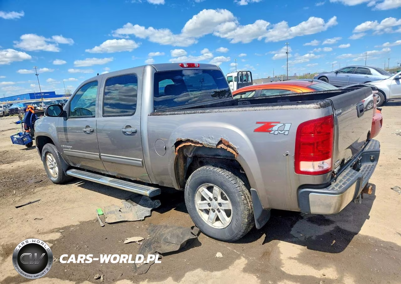 2009 GMC Sierra K1500 VIN:3GTEK13389G258304 - 2