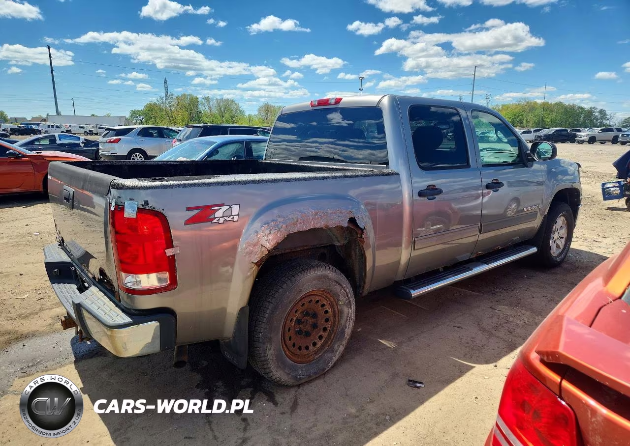 2009 GMC Sierra K1500 VIN:3GTEK13389G258304 - 3