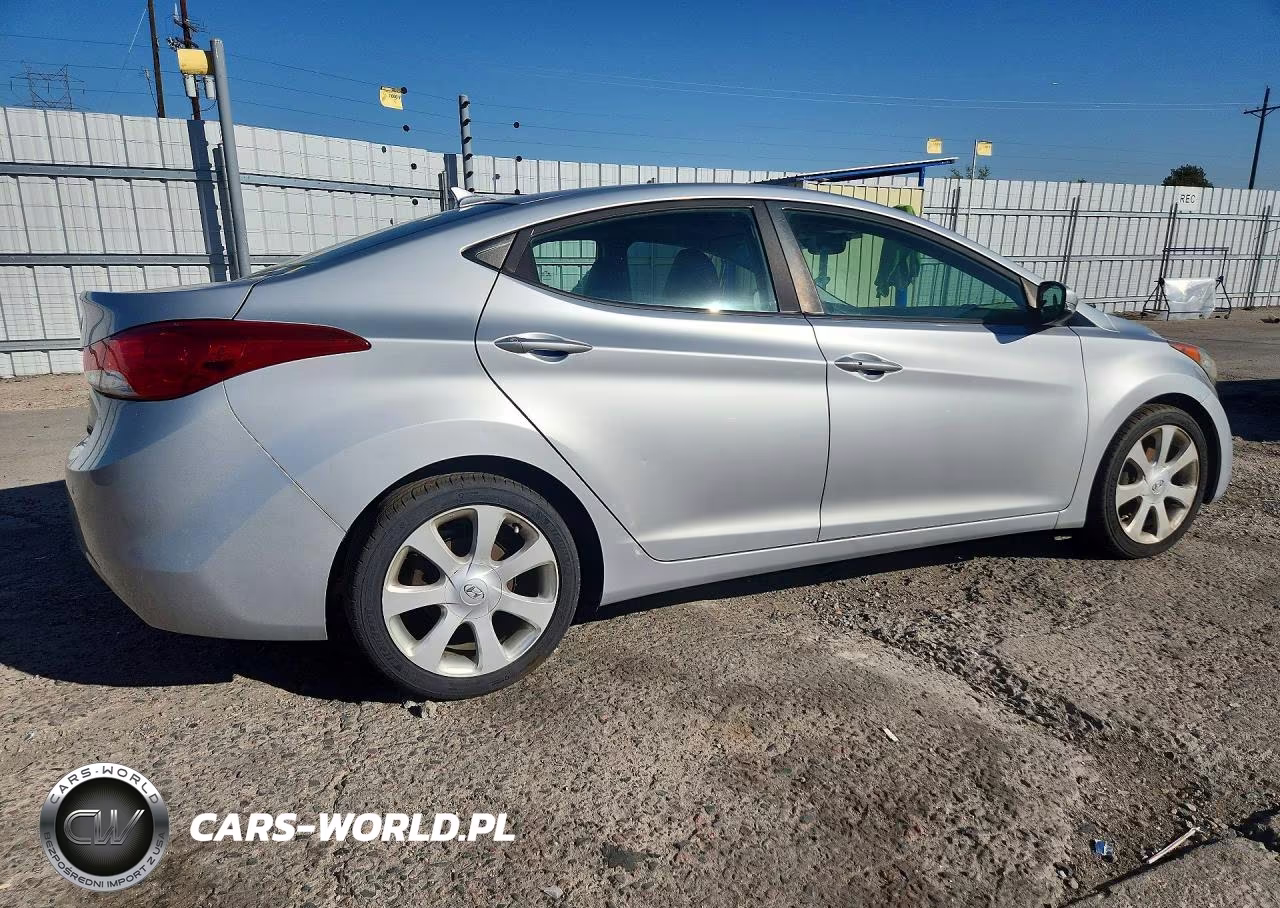 2012 Hyundai Elantra Limited VIN:5NPDH4AE4CH094211 - 3