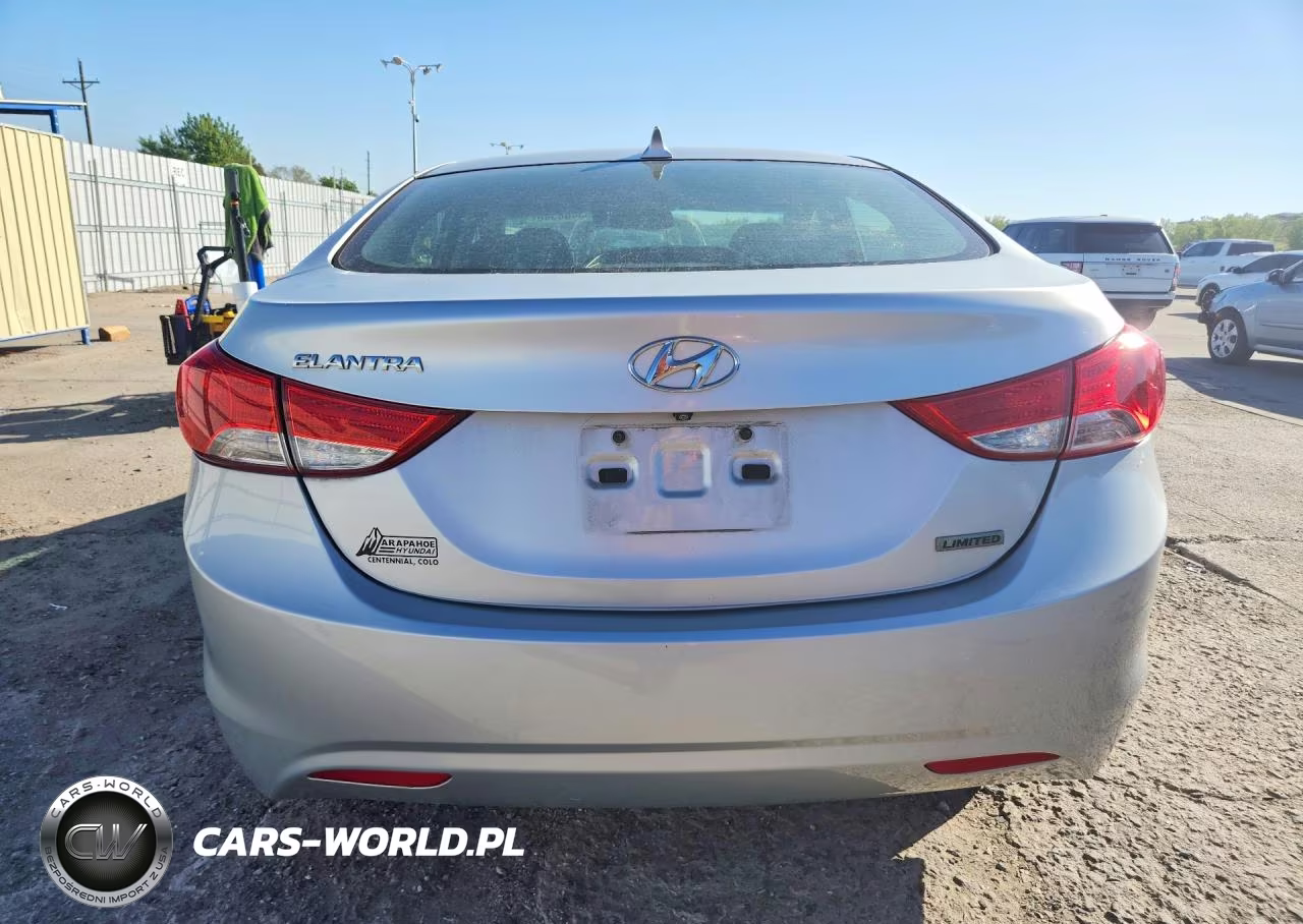 2012 Hyundai Elantra Limited VIN:5NPDH4AE4CH094211 - 6