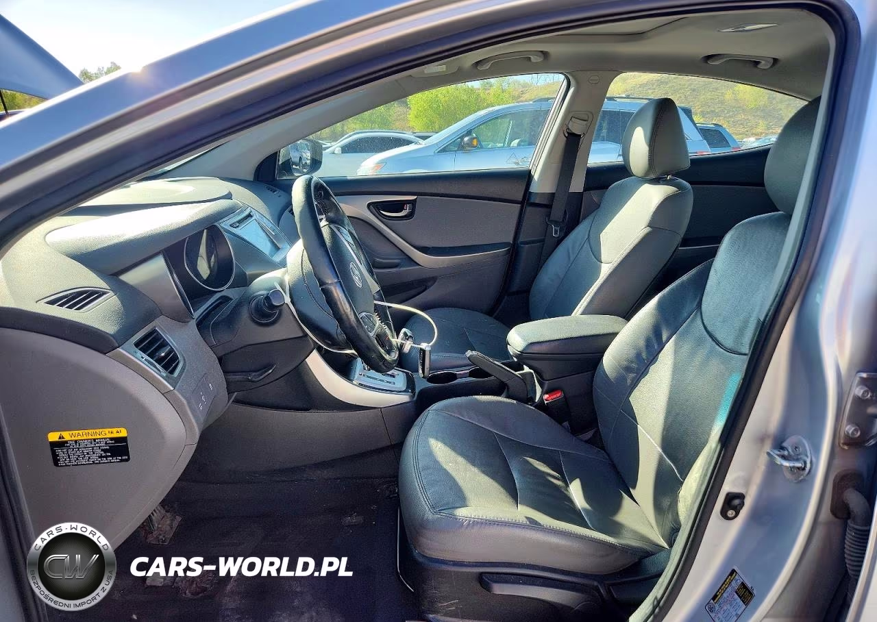 2012 Hyundai Elantra Limited VIN:5NPDH4AE4CH094211 - 7